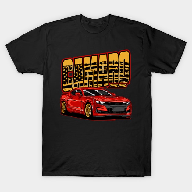 Camaro SS 2019 T-Shirt by WINdesign